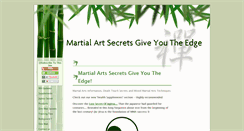Desktop Screenshot of make-your-martial-art-grow.com